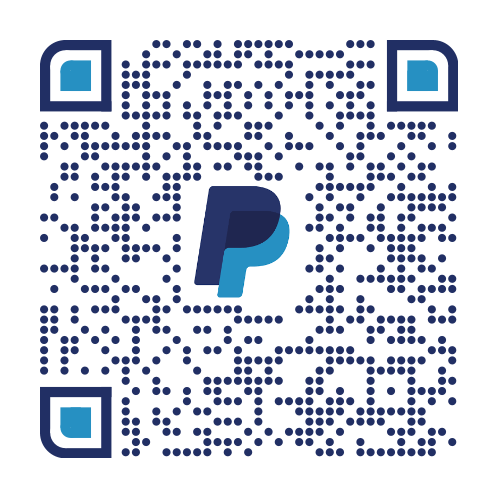 PayPal QR code for $75 registration